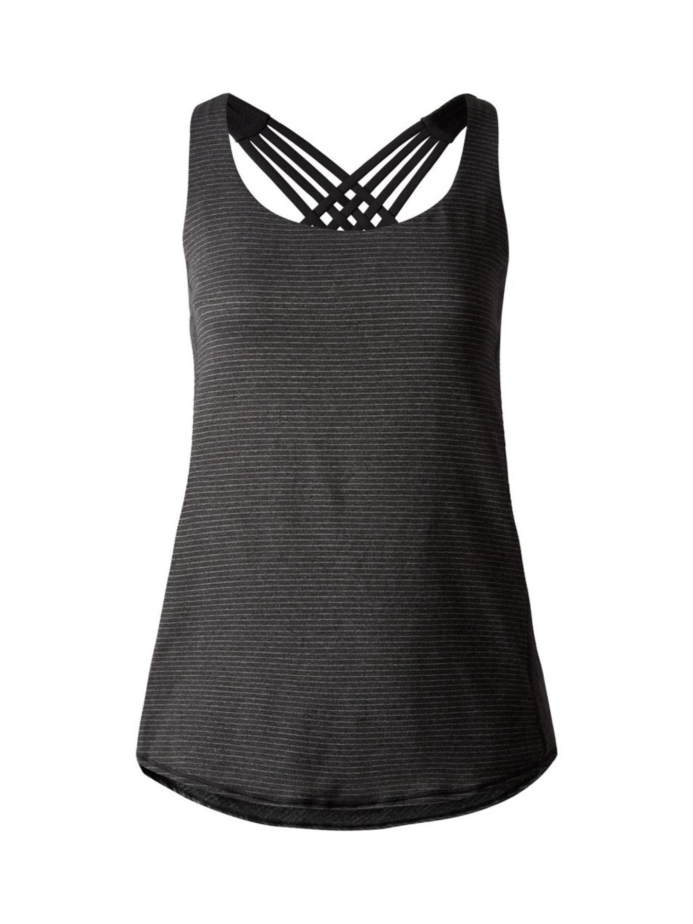 Lululemon Wild Tank Heathered Black Size 2